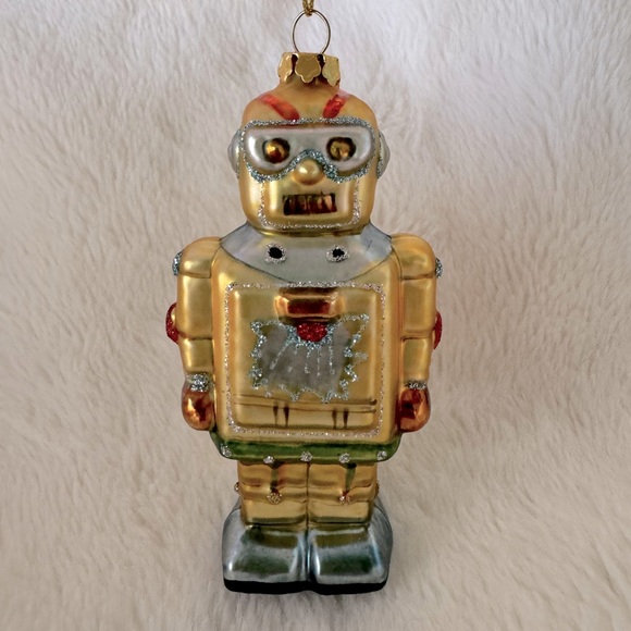 Cody Foster Vintage Robot Ornament NIB - Picture 2 of 12